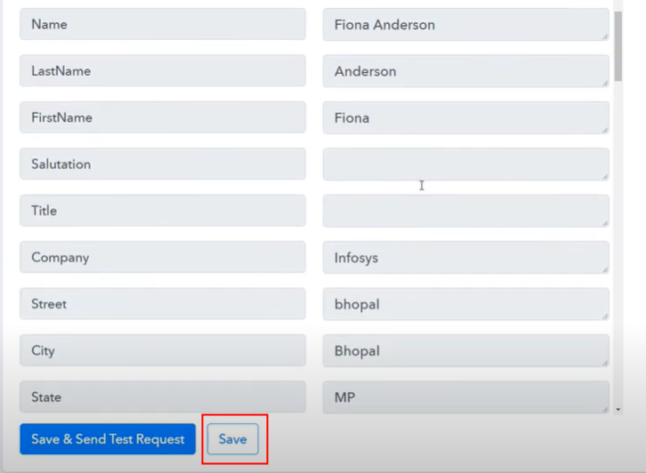 Test the Response in Pabbly Connect Dashboard