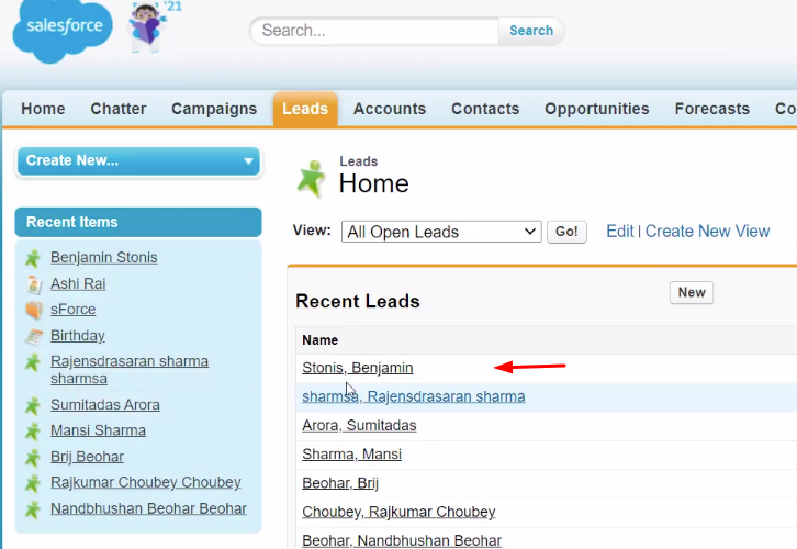 Check Response Salesforce