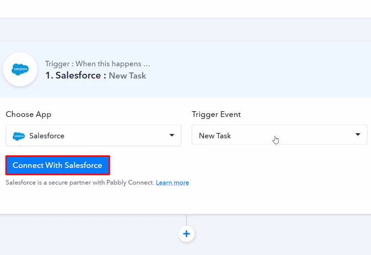 Connect with Salesforce