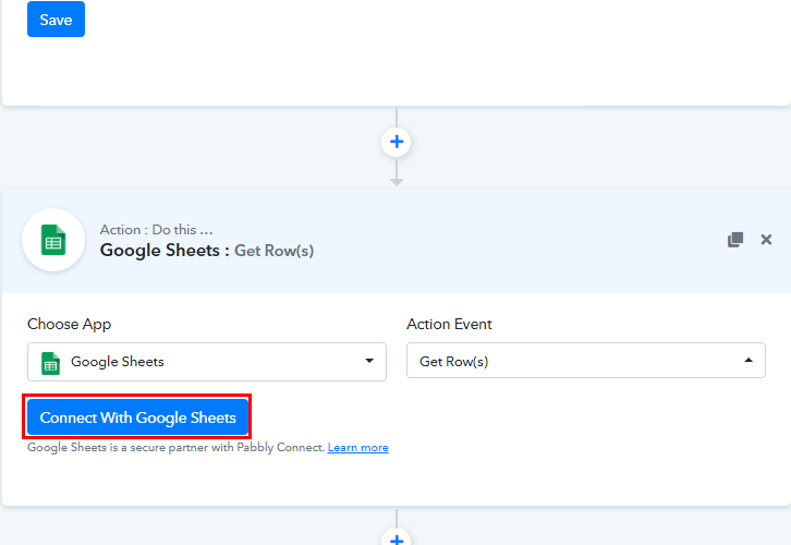 Connect Google Sheets