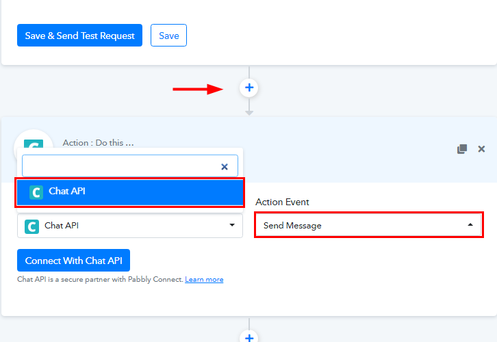 Select Chat API for Google Sheets to WhatsApp Integration