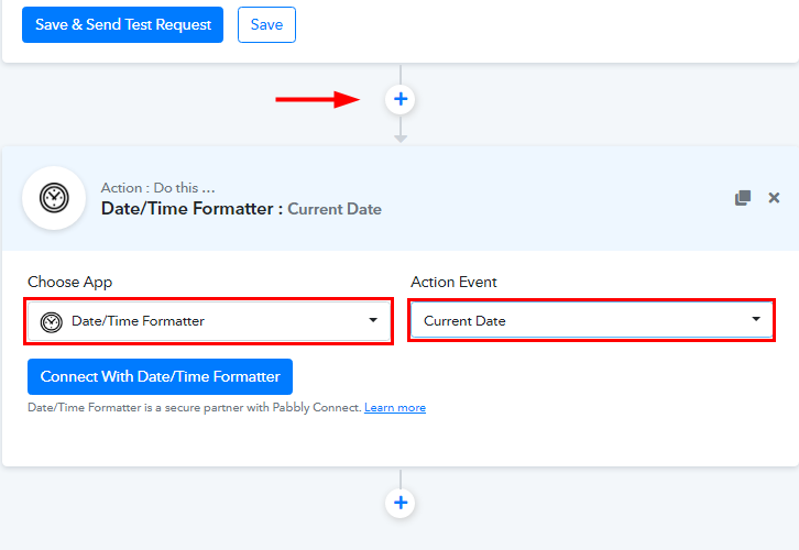 Select Date/Time Formatter for Google Sheets to WhatsApp Integration