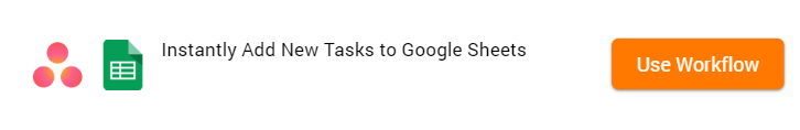 Add New Tasks to Google Sheets