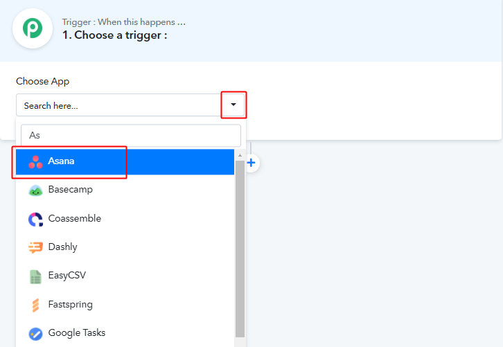 Integrate Asana for Asana to Google Sheets