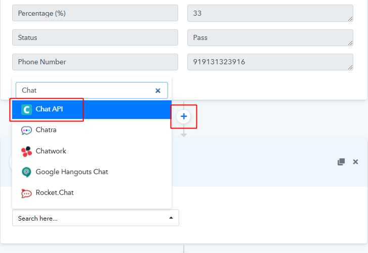 Integrate Chat API for Google Sheets to WhatsApp Integration