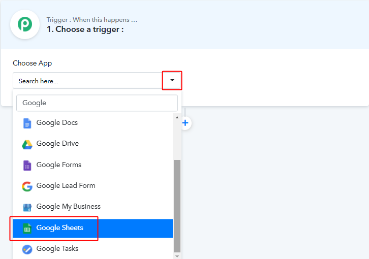 Integrate Google Sheets for Google Sheets to Gmail Integration