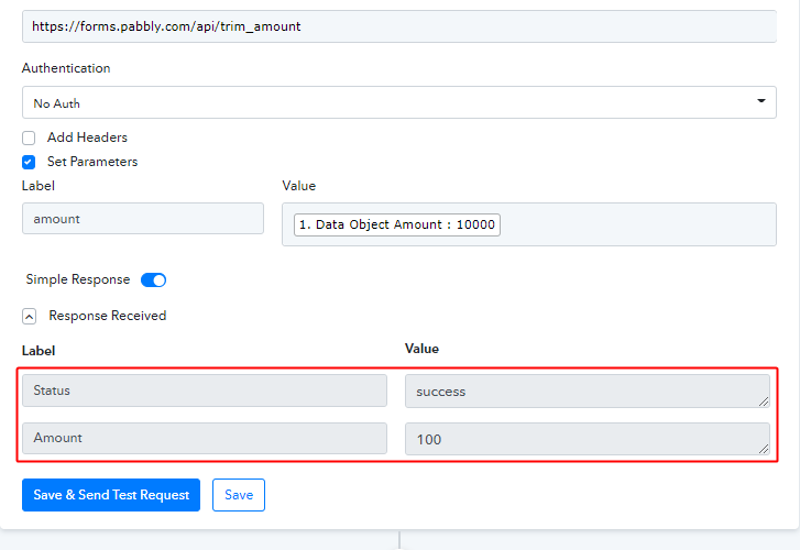 Correct Amount to Notify Team Members about Stripe Payments