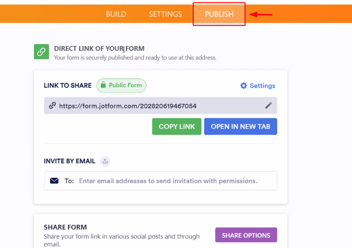 Publlish to Send JotForm Submissions to Telegram Account