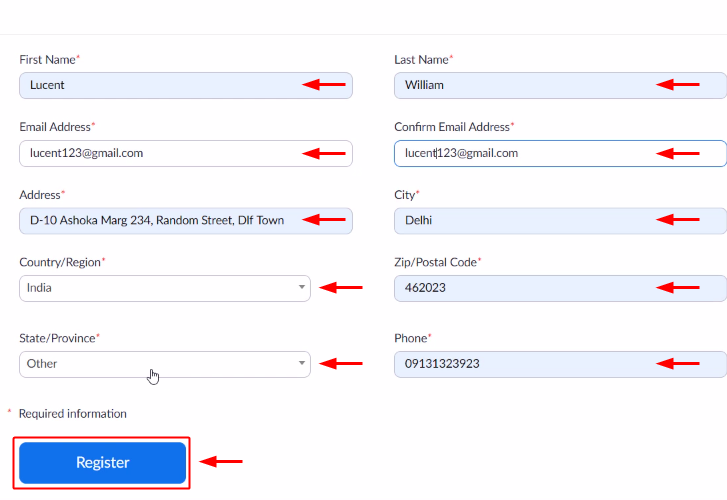 Register for Zoom to Google Sheets Integration