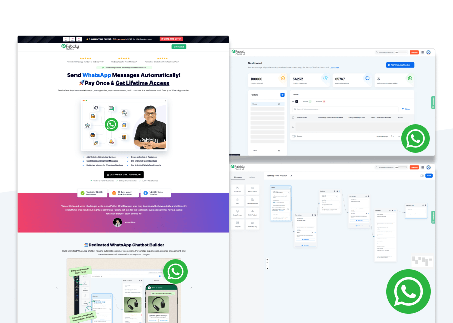Pabbly Chatflow Dashboard
