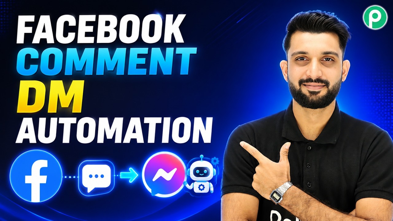Automatically Reply to Facebook Comments 🔥 - Pabbly