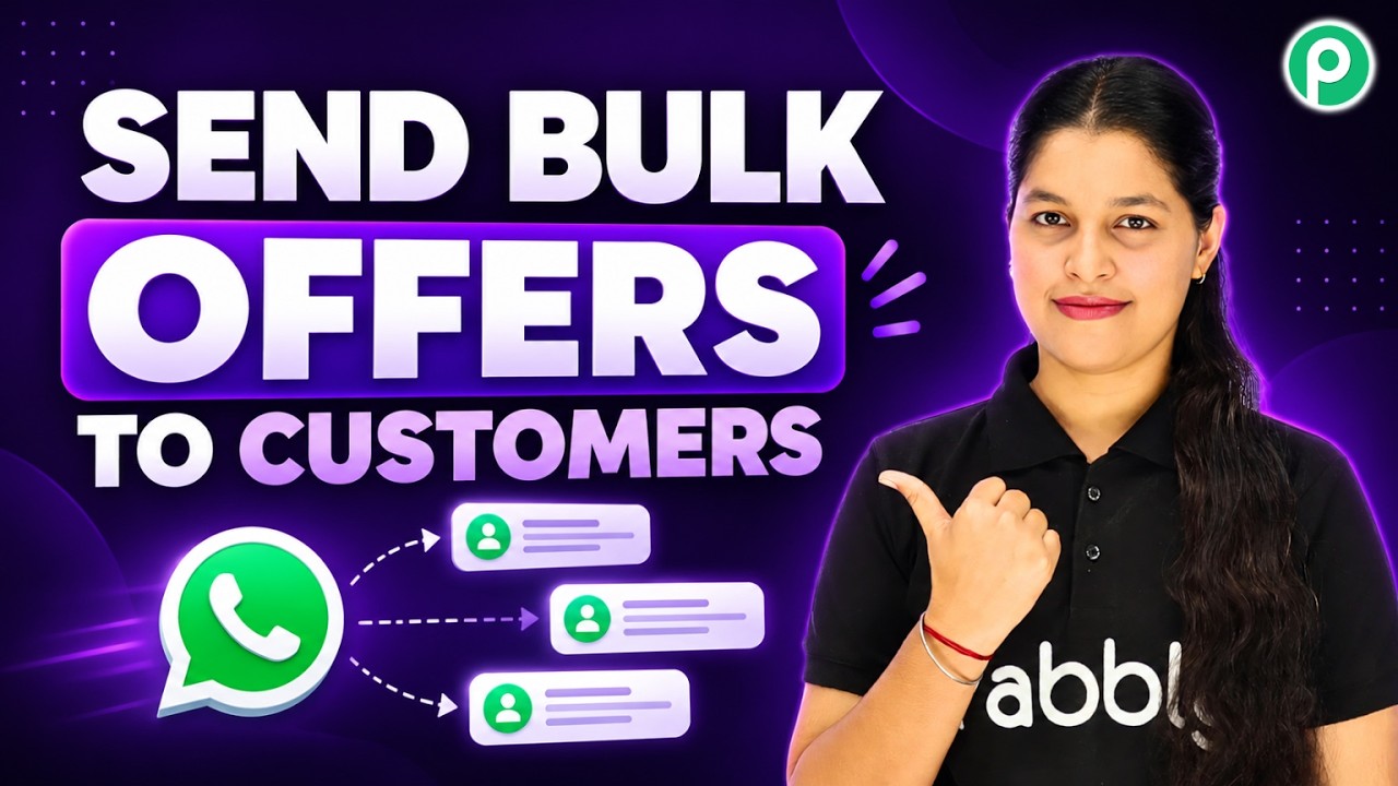 Send Bulk Offers to Customers in 5 Minutes (Step-by-Step) - Pabbly