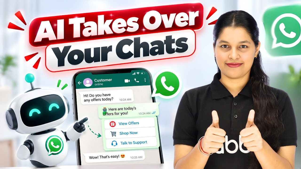 What Happens When AI Starts Answering Your WhatsApp Messages? - Pabbly